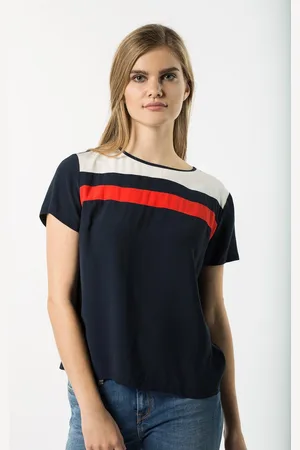 Tommy Hilfiger T-shirt - JOSIE TOP SS blue