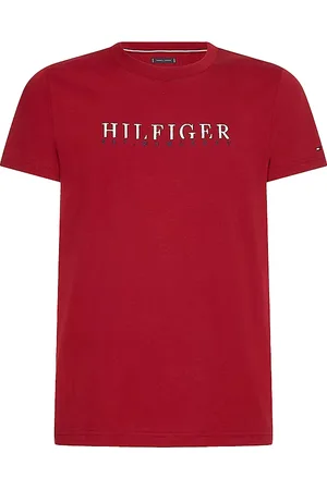 Tommy Hilfiger T-shirt - CORP GRAPHIC TEE red