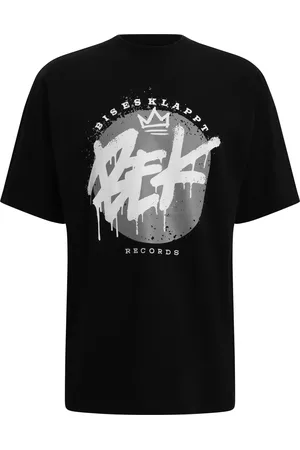 DEF Pánské tričko BEK x Big Logo černo/bílé