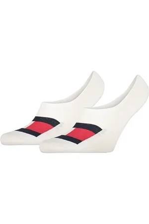 Tommy Hilfiger Socks - TH MEN FOOTIE 2P FLAG white