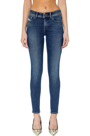 Diesel Jeans - 2017 SLANDY L.30 TROUSERS blue