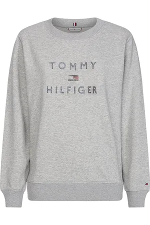 Tommy Hilfiger Sweatshirt - TIARA ROUND-NK SWEATSHIRT grey