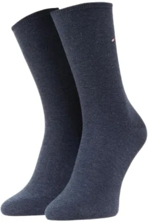 Tommy Hilfiger Socks - TH WOMEN SOCK CASUAL 2P blue