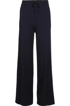 Tommy Hilfiger Sweatpants - WIDE LEG PANT blue