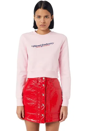 Diesel Sweatshirt -F-SLIMMY-IND SWEAT-SHIRT pink