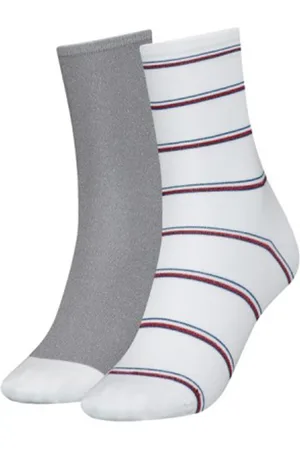 Tommy Hilfiger Socks - TH WOMEN SOCK 2P LUREX STRIPE multicolour