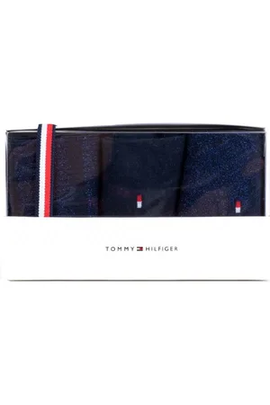 Tommy Hilfiger Socks - TH WOMEN SOCK 3P GIFTBOX LUREX blue