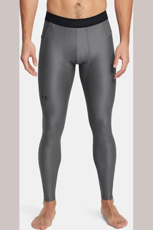 Under Armour Legíny UA HG IsoChill Leggings-GRY - Pánské