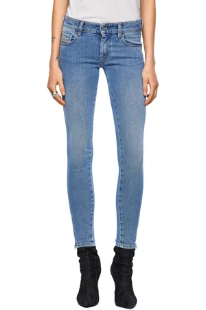 Diesel Jeans - SLANDYLOWZIP L.32 TROUSERS blue