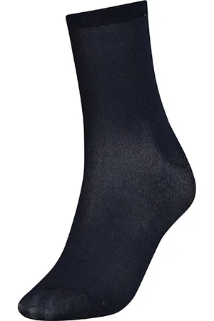 Tommy Hilfiger Socks - TH WOMEN SOCK 1P HEEL STRIPE black