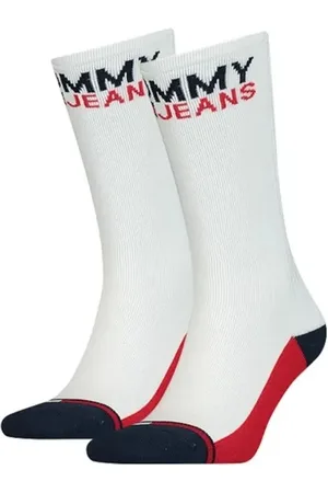 Tommy Hilfiger Socks - TH UNISEX TOMMY JEANS VINTAGE CUT 2P white