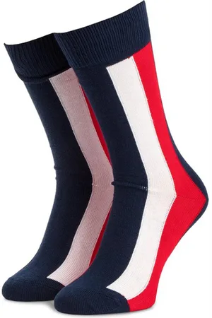 Tommy Hilfiger Socks - TH MEN ICONIC GLOBAL SOCK 1P tricolor