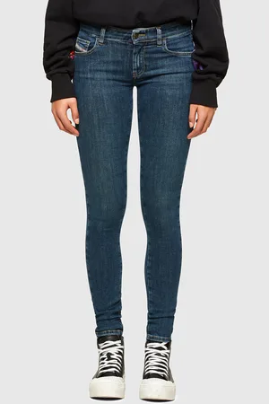 Diesel Jeans - SLANDYLOW L.32 TROUSERS blue