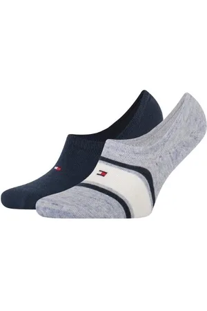 Tommy Hilfiger Socks - TH MEN FOOTIE HIGH CUT 2P MULTICOLOR MELANGE multicolor