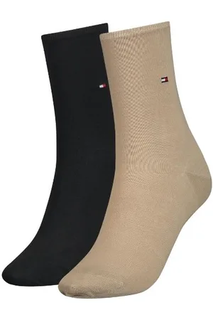 Tommy Hilfiger Socks - TH WOMEN SOCK CASUAL 2P beige