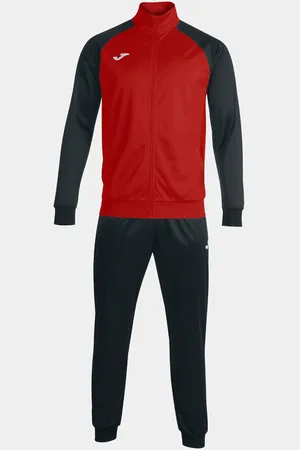 Joma Pánská/chlapecká tepláková souprava Academy IV Tracksuit Red Black