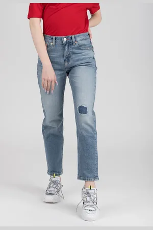 Tommy Hilfiger Tommy Jeans Jeans - IZZY HIGH RISE SLIM ANKLE ACR blue
