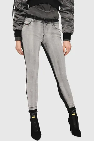 Diesel 9011 S.P.A.,BREGANZE Jeans - BABHILAMT L.32 TROUSERS gray-black