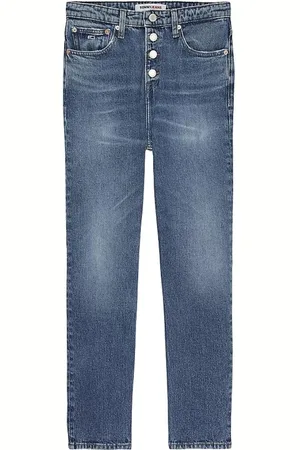 Tommy Hilfiger Tommy Jeans Jeans - IZZIE BF HR SLIM ANKLE DF8132 blue
