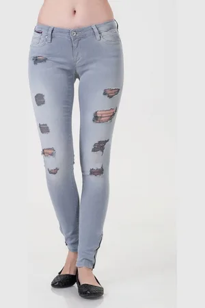 Tommy Hilfiger Tommy Jeans Jeans - Natalie 7/8 Zipper MDEST Grey
