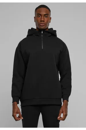 Urban classics Pánská mikina Zipped High Neck