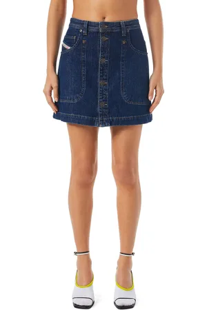 Diesel Skirt - DE-ALBUS SKIRT blue