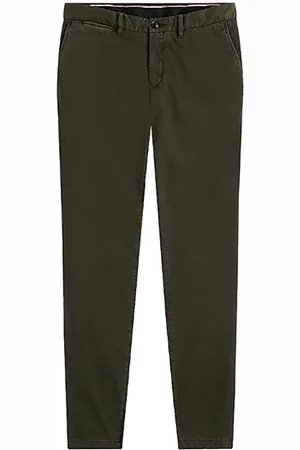Tommy Hilfiger Trousers - BLEECKER TH FLEX SOFT TWILL green