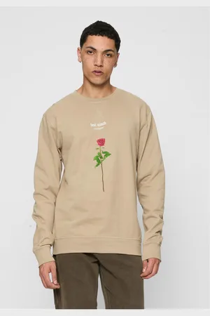 Mister Tee Ztracená mládež Rose Crewneck darksand