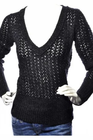 Tommy Hilfiger Sweater - FLORINE VN SWEAT black
