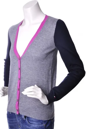 Tommy Hilfiger Sweater - TILFORD V-NK CARDI multicolour