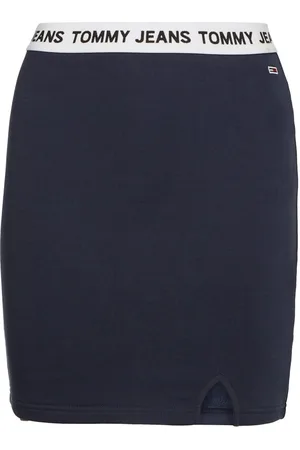 Tommy Hilfiger Tommy Jeans Skirt - TJW LOGO WAISTBAND HWK SKIRT blue