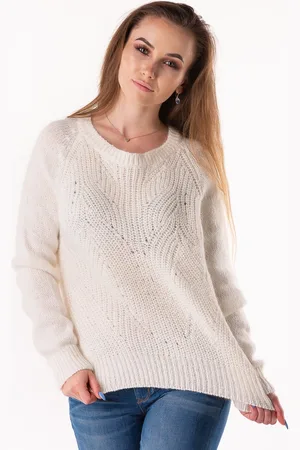 Tommy Hilfiger Sweater - VIVICA C-NK SWTR white
