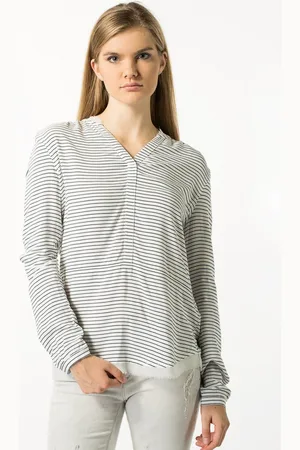 Tommy Hilfiger Tommy Jeans Blouse - Tommy Hilfiger THDW BLOUSE L/S 8 blue