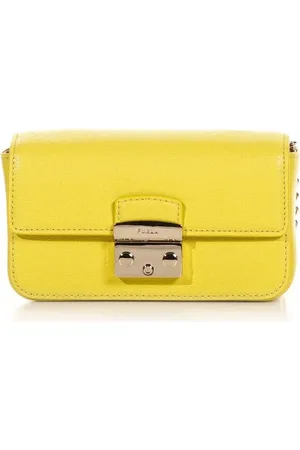 Furla Handbag - METROPOLIS MINI CROSSBODY yellow