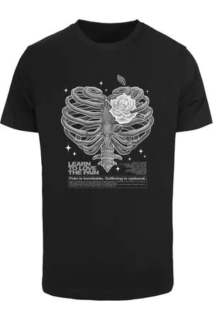 Mister Tee Pánské tričko Heart Cage černé