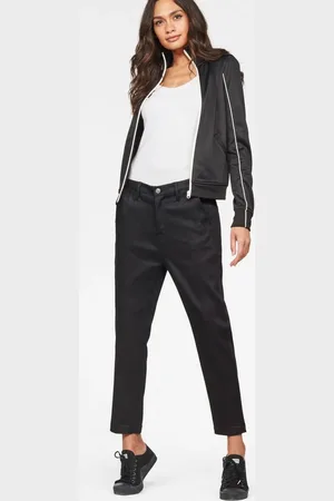 G-Star Pants - G-STAR Bronson mid boyfriend chino wmn black