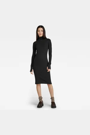 G-Star G-STAR Dress - Rib slim dress wmn black