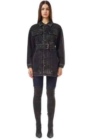 Diesel Jacket - DE-FLAMINIA JACKET black
