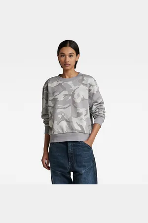 G-Star G-STAR Sweatshirt - Cropped ao loose sw wmn grey