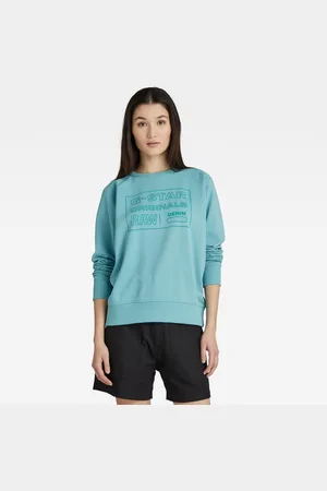 G-Star G-STAR Sweatshirt - Raglan originals sw wmn blue