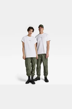G-Star G-STAR T-shirt - Center logo loose r t white