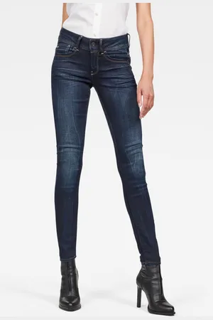 G-Star Jeans - G-STAR Lynn Mid Skinny Wmn Dark Blue