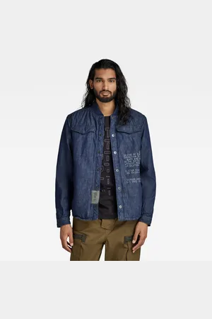 G-Star G-STAR Jacket - Lt wt craser 7 oz denim blue