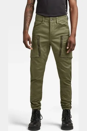 G-Star G-STAR Pants - Zip point 3D skinny cargo green
