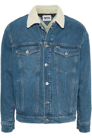 Tommy Hilfiger Tommy Jeans Jacket - OVRSZ SHRP TRK JCKT BE753 SVDBRG blue
