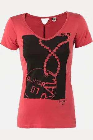 G-Star G-STAR T-shirt - malibu in t s/s red