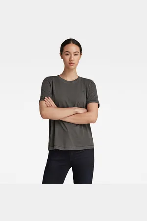 G-Star T-shirt - G-star RAW Lyon jersey o rfd grey