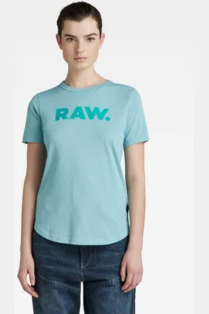 G-Star G-STAR T-shirt - RAW. Slim R T WMN Blue