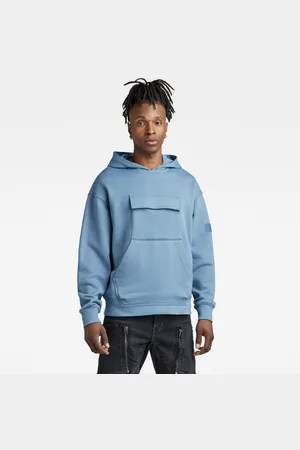 G-Star G-STAR Sweatshirt - Double pt loose hdd sw blue