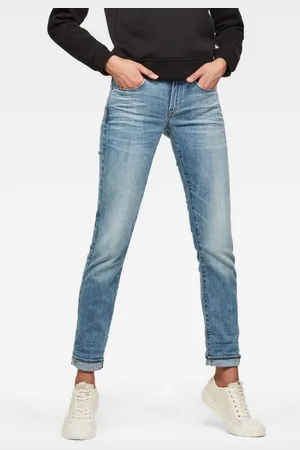 G-Star Jeans - G-STAR 3301 Deconst Mid Straight Wmn Light Indigo